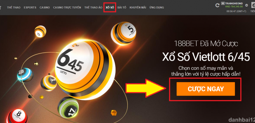 Nhấn chuột vào sảnh xổ số Lucky28 Là Gì? Hướng Dẫn Cách Cá Cược Tại 188bet Dễ Thắng