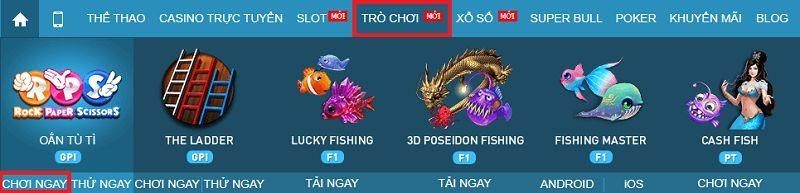 Chọn trò chơi để tiếp tục chơi Hướng Dẫn Cách Chơi Cá Cược Oẳn Tù Tì Online Cho Người Mới