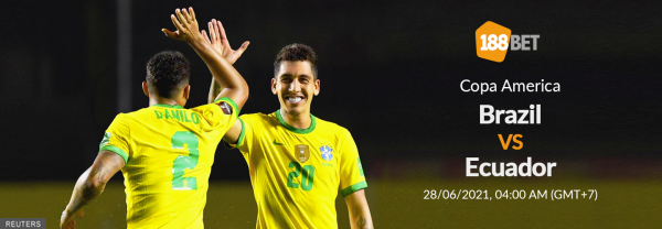 Soi kèo Brazil vs Ecuador, 4h00 ngày 28/06: Bùng nổ sức mạnh