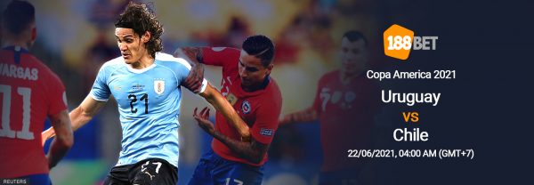 Soi kèo Uruguay vs Chile, 04h00 ngày 22/06: Tận dụng lợi thế