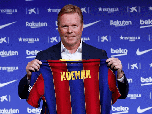 Ronald Koeman là HLV đáng chú ý tại Spain Primera Division 20 Huấn Luyện Viên Tại Spain Primera Division 2021-22 Là Ai?