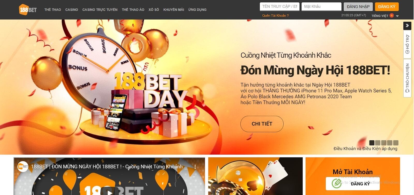 “Cuồng nhiệt từng khoảnh khắc” – Tham gia cuồng nhiệt 42 ngày liên tục để nhận thưởng Các Sự Kiện Khuyến Mãi Khủng 188BET Hàng Năm Diễn Ra Như Thế Nào?