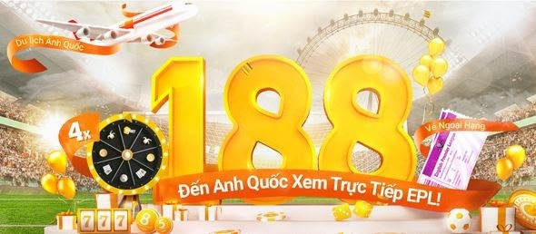 Tham gia khuyến mãi khủng 188BET để có cơ hội du lịch Anh quốc miễn phí Các Sự Kiện Khuyến Mãi Khủng 188BET Hàng Năm Diễn Ra Như Thế Nào?