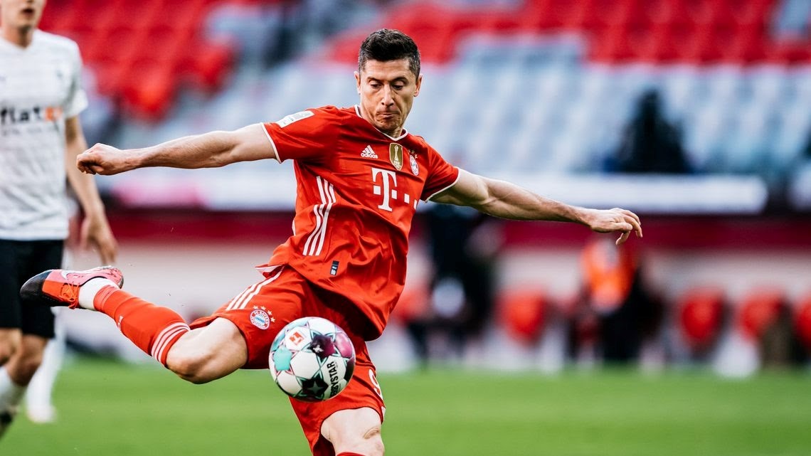 Lewandowski lập kỷ lục bàn thắng tại Bundesliga 1 Lewandowski Lần Đầu Đoạt Giày Vàng Châu Âu Tại Bundesliga 1 2021