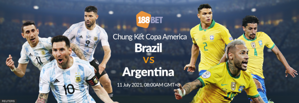 Soi kèo Brazil vs Argentina, 07h00 ngày 11/7: Kình địch đối đầu