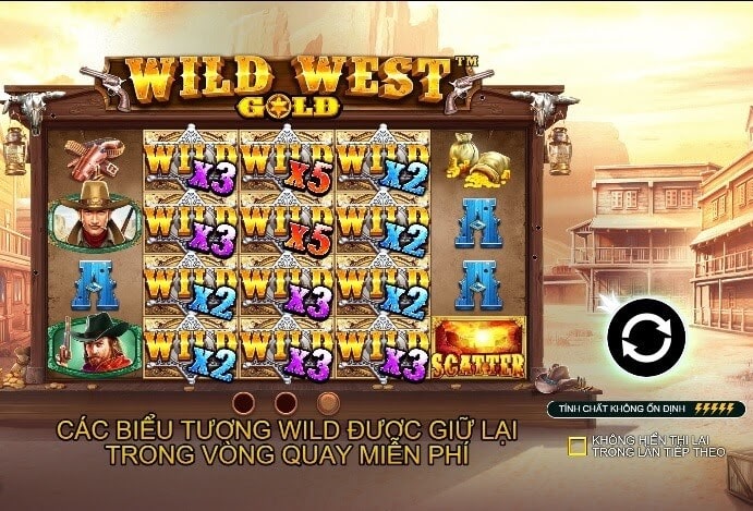 Cách tính thưởng cho các biểu tượng trong game Vàng Miền Tây Hoang Dã - Game 188BET Hot Nhất Tháng 7