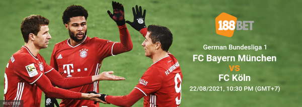 Soi kèo Bayern Munich vs FC Koln, 22h30 ngày 22/08: Tấn công quyết liệt