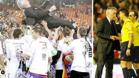 Trăm niềm vui trăm nỗi buồn của Ancelotti khi dẫn dắt Real Madrid Mestalla, nơi khởi đầu và kết thúc của HLV Ancelotti