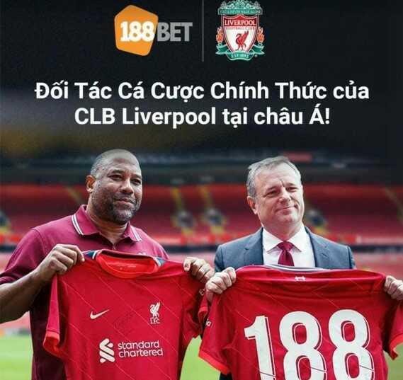 188bet luôn cố gắng trở thành đối tác của Liverpool FC 4 brand đang hợp tác với nhà cái 188BET bạn đã biết chưa?