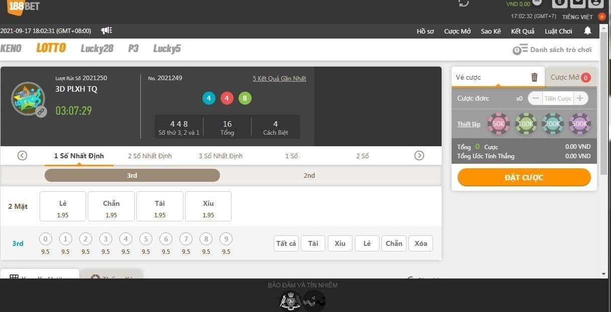 Chơi xổ số online tại nhà đài 188bet Danh sách các đài xổ số đã mở thưởng trở lại sau dịch