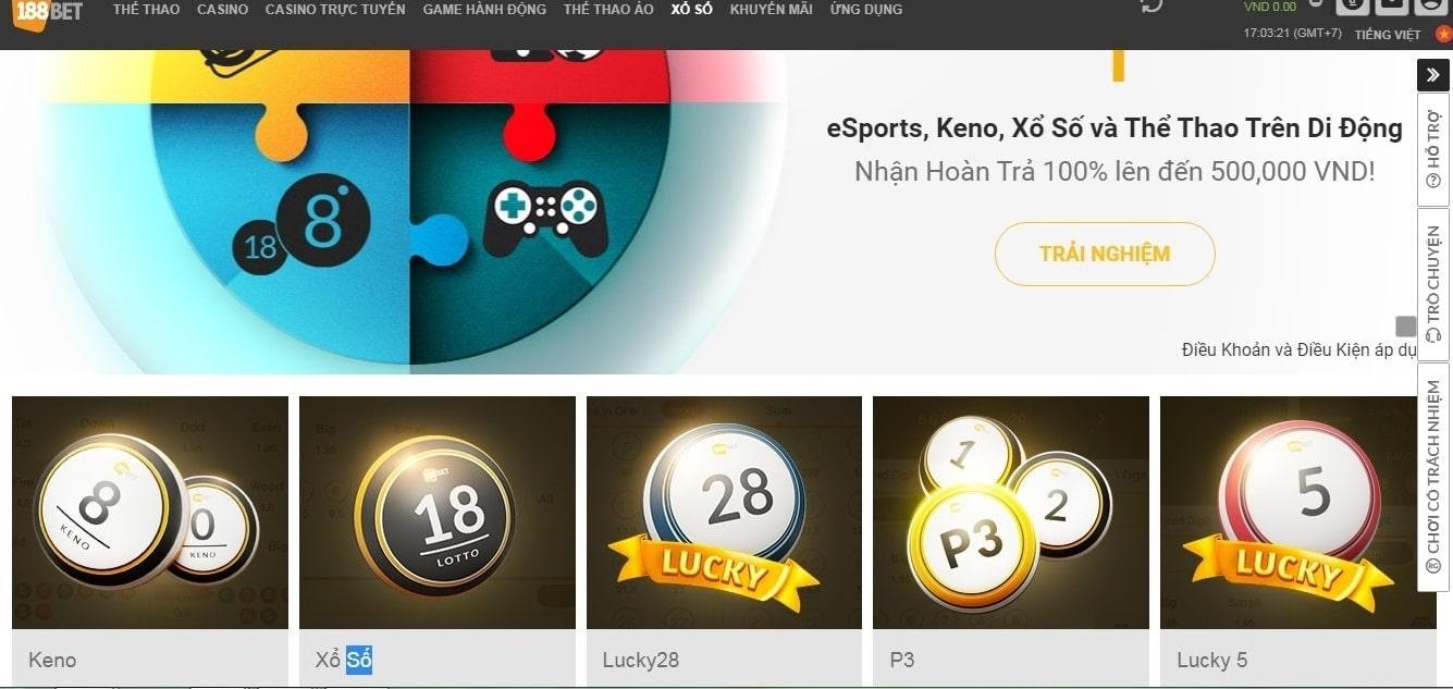 Chơi xổ số online tại 188bet Danh sách các đài xổ số đã mở thưởng trở lại sau dịch