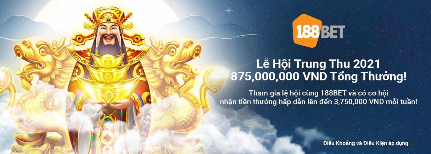 Sự kiện chào Trung thu từ 188bet Khuyến mãi lễ hội Trung hu 2021 188bet - Chào thu rực rỡ!