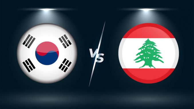 versus vs screen with two focus light effect Soi kèo Hàn Quốc vs Lebanon, ngày 18h00 ngày 7/9: Tận dụng lợi thế