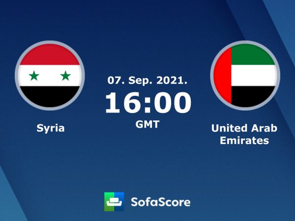Soi kèo Syria vs UAE, 23h00 ngày 07/09: Hình ảnh khó chịu