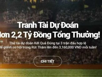 Khuyến mãi tranh tài dự đoán 188bet tổng thưởng 2,2 Tỷ Đồng 