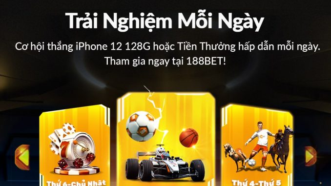 khuyen-mai-the-thao-188bet-4 Thứ Hai & Thứ Ba: Trải Nghiệm Thể Thao với 188bet Mỗi Ngày