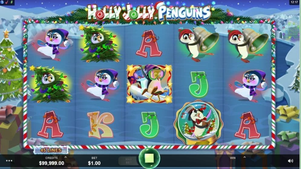 Những chú chim cánh cụt Giáng sinh Top 5 trò chơi slot mùa giáng sinh chơi cực đã tại 188BET