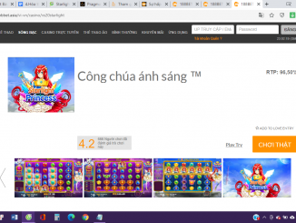 Game Công Chúa Của Ánh Sáng mới, lạ tại thế giới 188bet