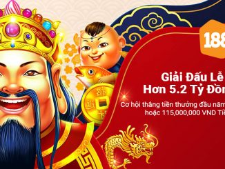 Giải Đấu Casino Đầu Năm Thưởng 2.5 Tỷ Đồng Tổng tại 188bet