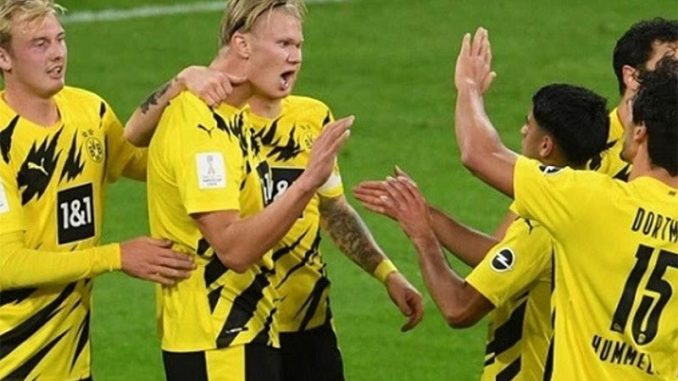Haaland-tro-lai-Dortmund Haaland trở lại giúp Dortmund tiến sát ngôi đầu BXH