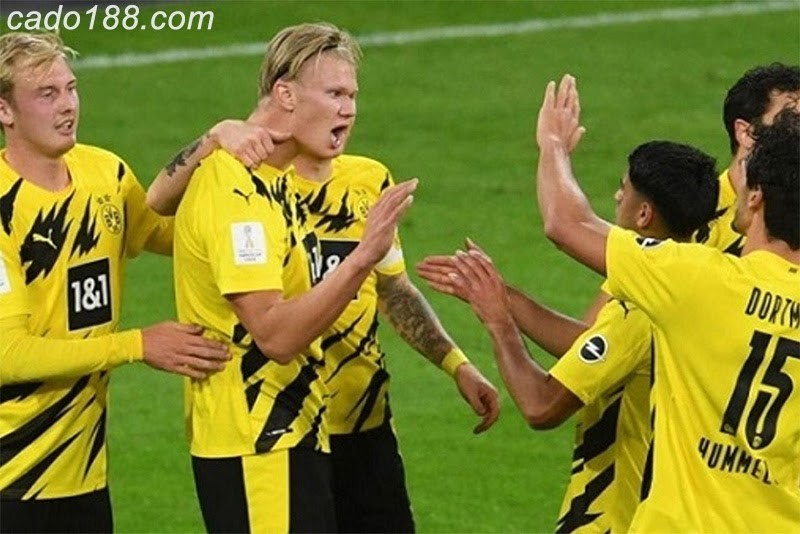 Dortmund có được chiến thắng để dần thu hẹp khoảng cách với Bayern trên BXH Haaland trở lại giúp Dortmund tiến sát ngôi đầu BXH