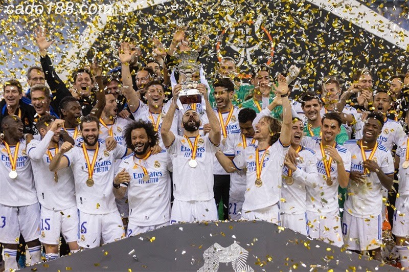 Real đã mang về danh hiệu đầu tiên cho mình ở năm 2022 Real có danh hiệu mới