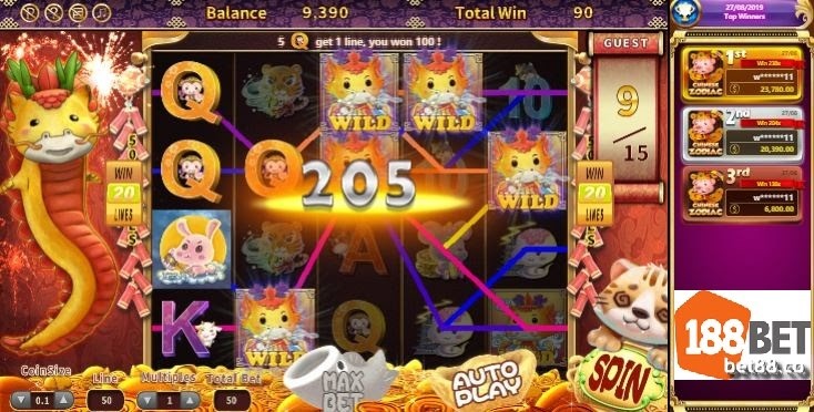 Game xuất hiện 12 con giáp quen thuộc Thập nhị hoa giáp - Game casino trực tuyến ăn tiền thật