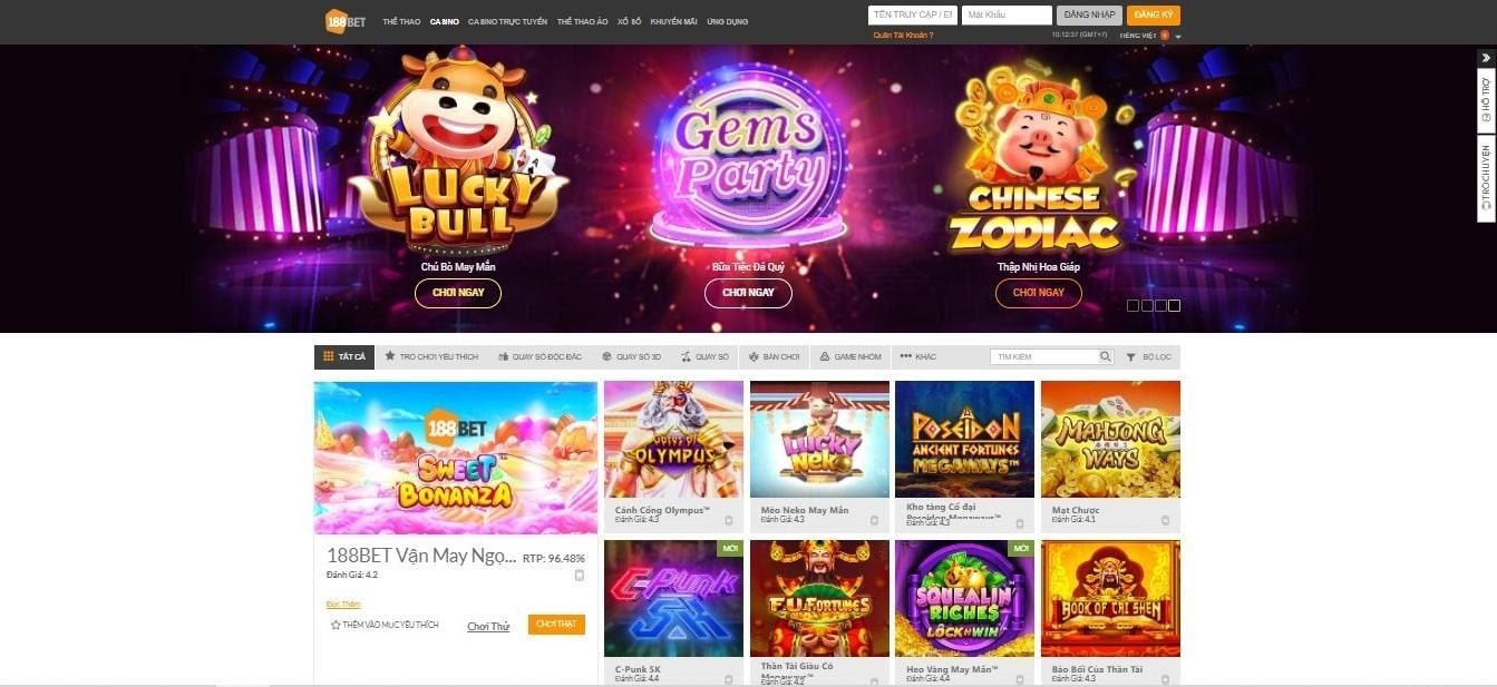 Khuyến mãi slot game nhà cái 188bet Thần tài giàu có - Trò chơi dễ hay nhất mùa tết 2022