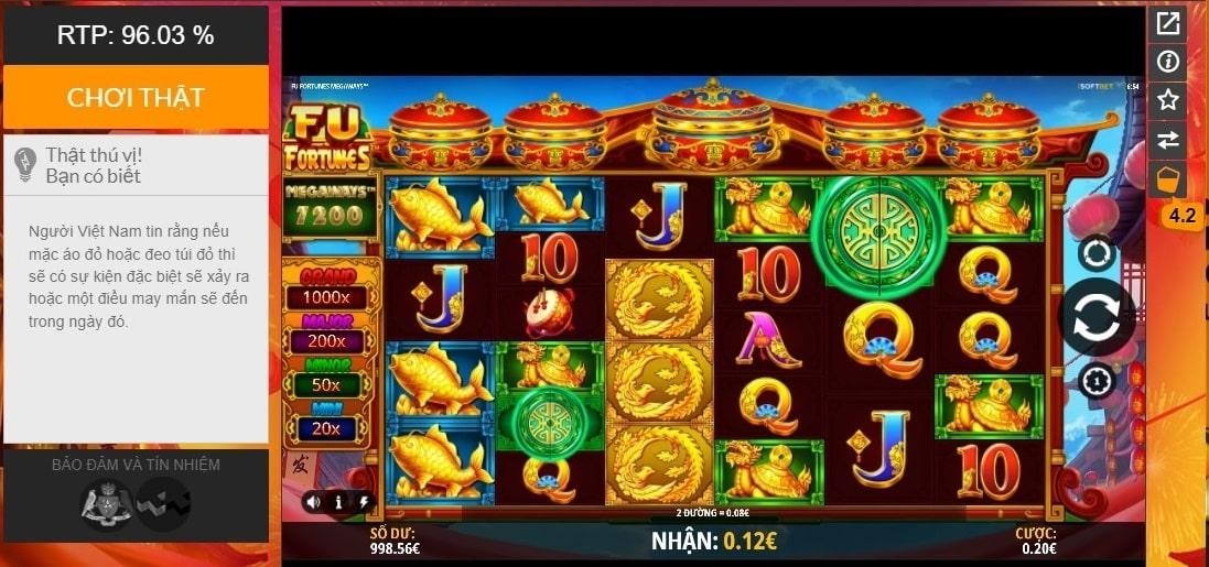 Bấm nút “Quay” để guồng quay được khởi động Thần tài giàu có - Trò chơi dễ hay nhất mùa tết 2022