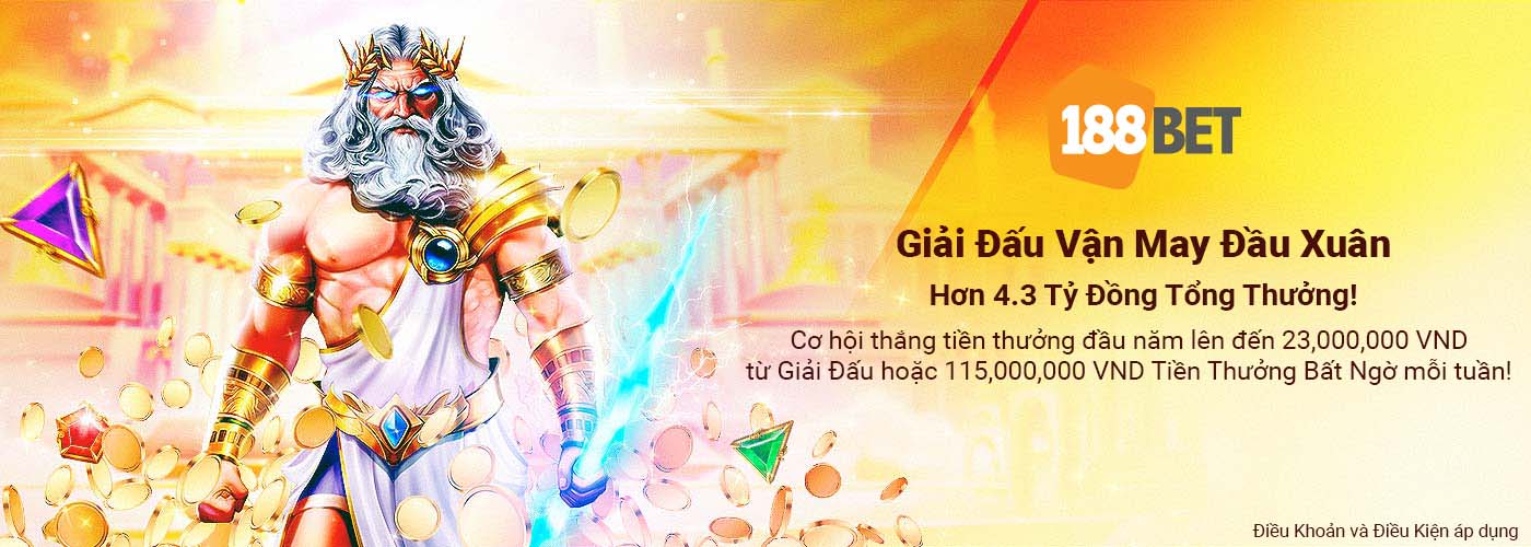 188BET Vận may ngọt ngào là một trong số các trò chơi được đề xuất trong giải đấu Vận May Đầu Xuân là giải đấu có giá trị tiền thưởng cực lớn