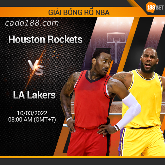 Mục tiêu của LA Lakers trong chuyến du đấu tới thăm Houston Rockets dĩ nhiên là chiến thắng Soi kèo bóng rổ Houston Rockets vs LA Lakers, 10/3, NBA