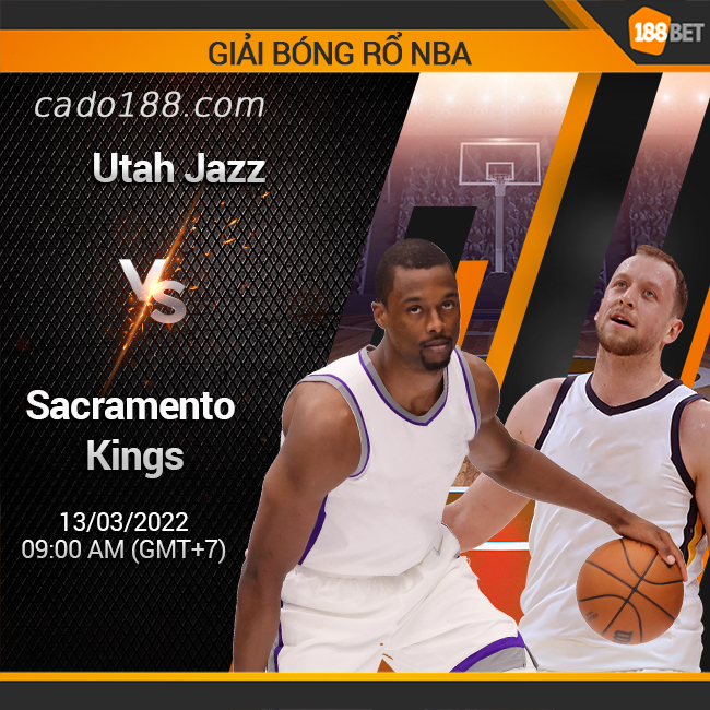 Utah Jazz sẽ quay về sàn nhà với hy vọng tìm lại chiến thắng an ủi trước The Kings Soi kèo bóng rổ Utah Jazz vs Sacramento Kings, 13/3