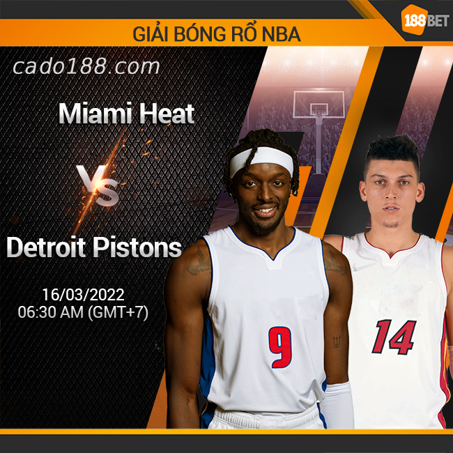 Lần cuối cùng gặp nhau hồi cuối năm ngoái, Miami đánh bại Detroit 115-112 Soi kèo bóng rổ Miami Heat vs Detroit Pistons, 16/3