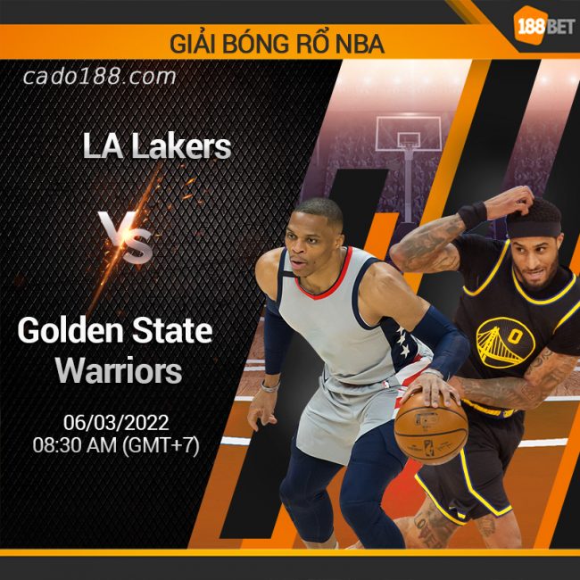 Cả Warriors và Laker đều đang chật vật chiến đấu giành lại vé vào Playoffs Soi kèo bóng rổ LA Lakers vs GS Warriors (08:30, 06/3), NBA