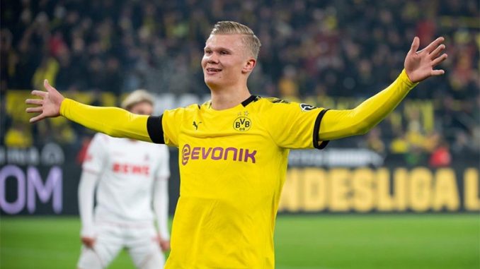 Haaland-voi-Man-City Haaland đưa ra yêu sách trong bản hợp đồng với Man City