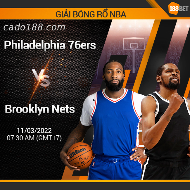 Brooklyn Nets đang trên đường đến thăm Wells Fargo Center của Philadelphia 76ers vào sáng mai Soi kèo bóng rổ Philadelphia 76ers vs BL Nets, 11/3