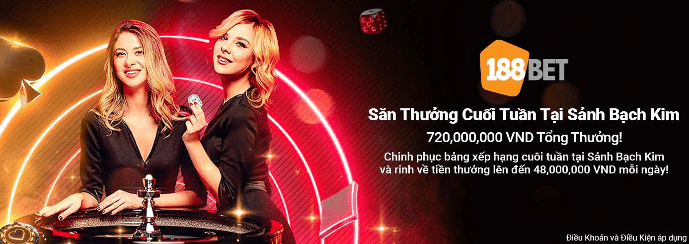 Giải thưởng dành cho người chơi cực lớn Săn Thưởng Cuối Tuần Tại Sảnh Bạch Kim – 720 Triệu Tổng Thưởng