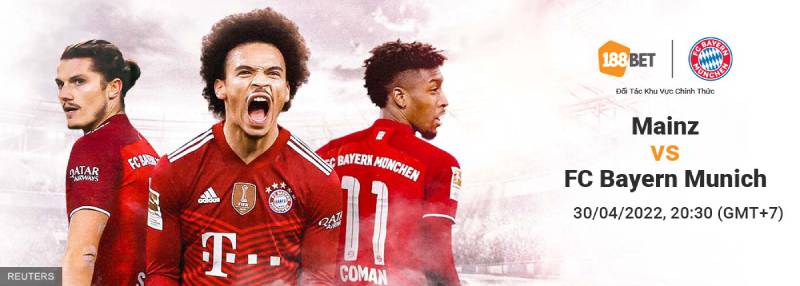 Soi kèo Mainz vs Bayern Munich, 20h30 30/04, Bundesliga