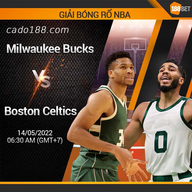 Boston Celtics phải đối mặt với tình thế bắt buộc phải thắng vào Game 6 Soi kèo bóng rổ Milwaukee Bucks vs Boston Celtics, 14/5