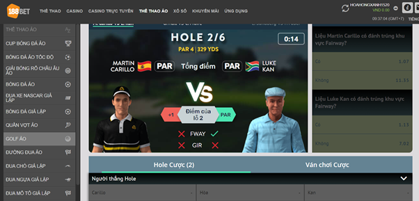 Thể thao golf ảo Virtual Sports là gì? TOP trò Virtual Sports hot nhất 2022