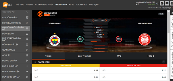 thể thao ảo Virtual Sports – Bóng rổ Virtual Sports là gì? TOP trò Virtual Sports hot nhất 2022