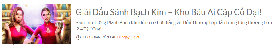 Các trò chơi hợp lệ được thi đấu ở Giải Đấu Sảnh Bạch Kim Giải Đấu truy tìm Kho Báu Ai Cập Cổ Đại 188bet