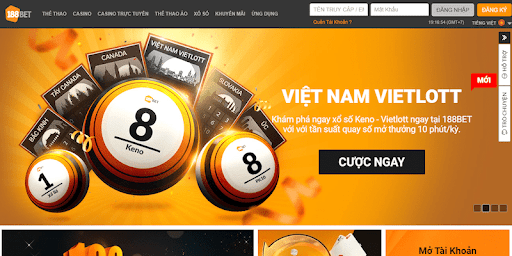 Cược Vietlott tại 188bet thu hút khá nhiều người chơi Cược Vietlott tại 188bet