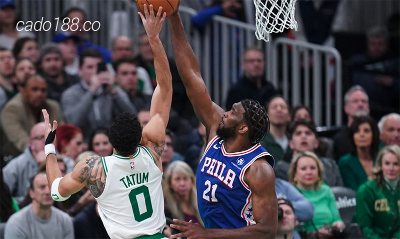 Mọi hi vọng của Boston Celtics mùa này tiếp tục đặt trên đôi vai của bộ đôi ngôi sao Jayson Tatum và Jaylen Brown Soi kèo bóng rổ Boston Celtics vs Philadelphia 76ers 2_5