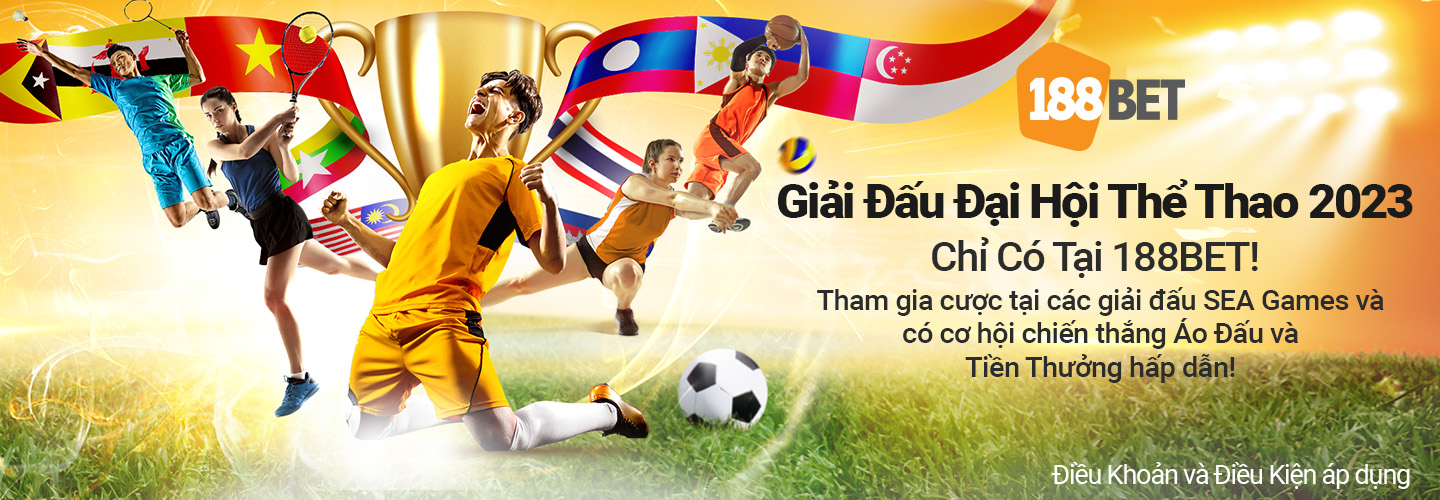 Chương trình Giải đấu Đại hội thể thao 2023 – Chỉ có tại 188BET vô cùng hấp dẫn Chương trình Giải đấu Đại hội thể thao 2023