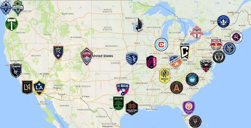 Major League Soccer ra đời khi FIFA chọn Mỹ làm nơi đăng cai WC 1998 Major League Soccer
