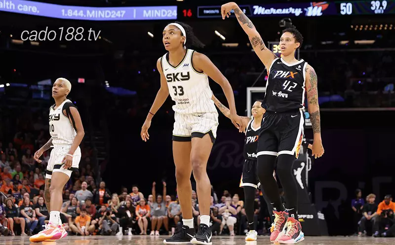Phoenix Mercury đã đánh dấu sự trở lại của đội bóng bằng một chiến thắng ấn tượng trước Connecticut Sun Soi kèo bóng rổ WNBA Phoenix Mercury vs Chicago Sky 21_7