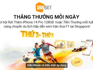 Cược mỗi ngày 188bet