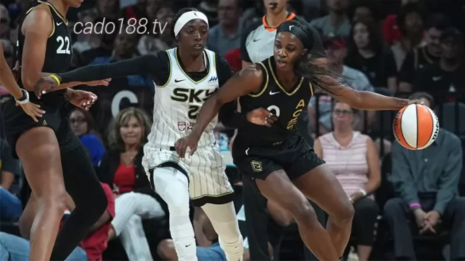 Soi kèo bóng rổ WNBA Chicago Sky vs Las Vegas Aces ngày 25_8