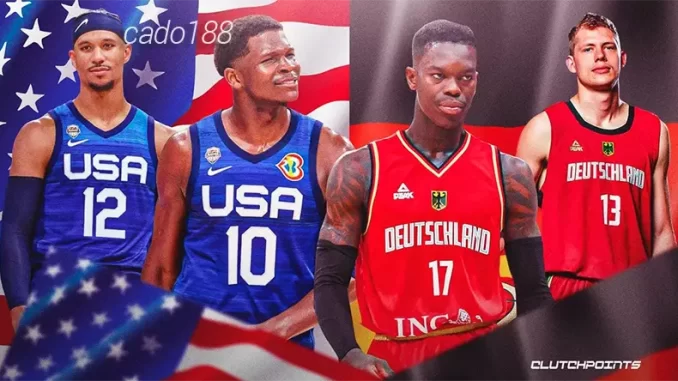 Soi kèo bóng rổ FIBA World Cup 2023 Mỹ vs Đức 19h40 ngày 8 9